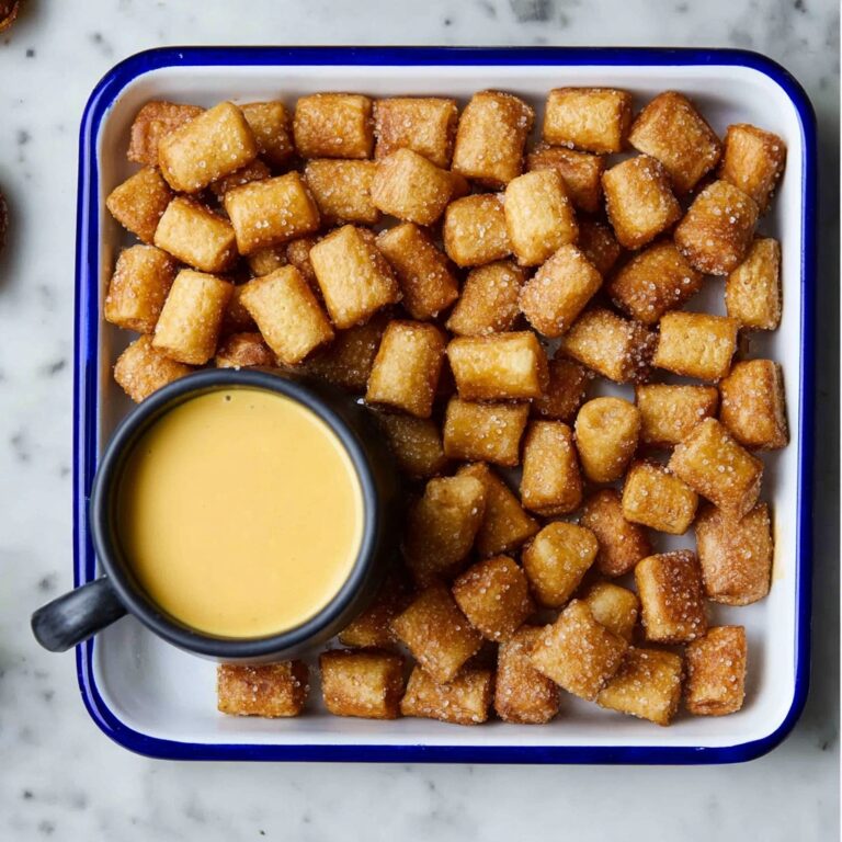Homemade Soft Pretzel Bites with Cheddar Cheese Recipe