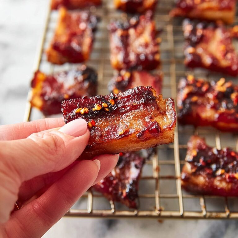 Parmesan Candied Bacon Crackers Recipe