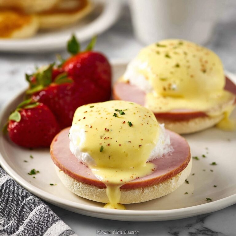 Eggs Benedict with Hollandaise Sauce Recipe