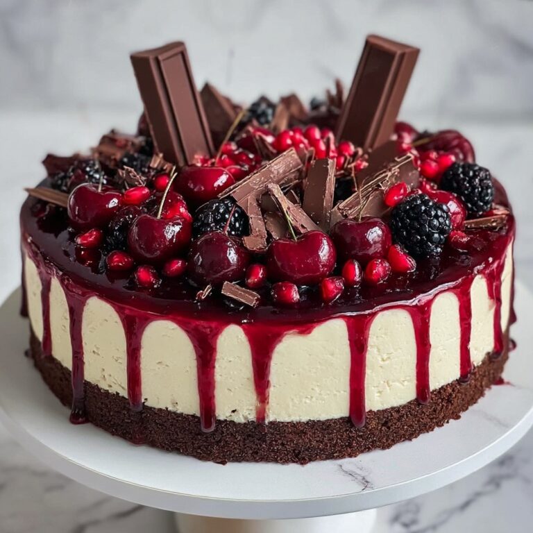 Black Forest Cheesecake Pie Recipe