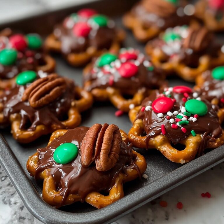 Christmas Rolo Pretzel Crunch Clusters Recipe