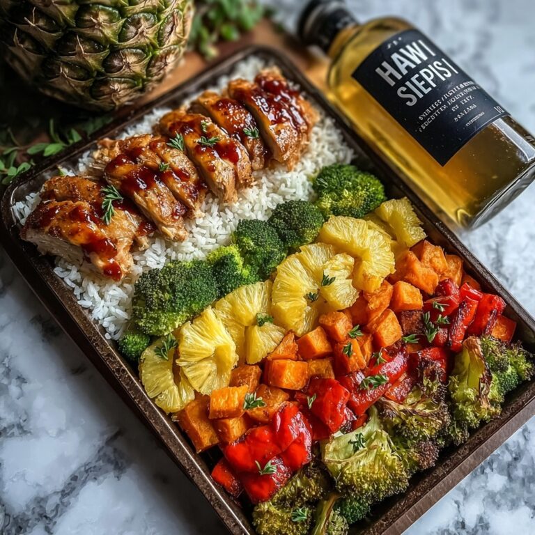 Hawaiian Chicken Sheet Pan Recipe