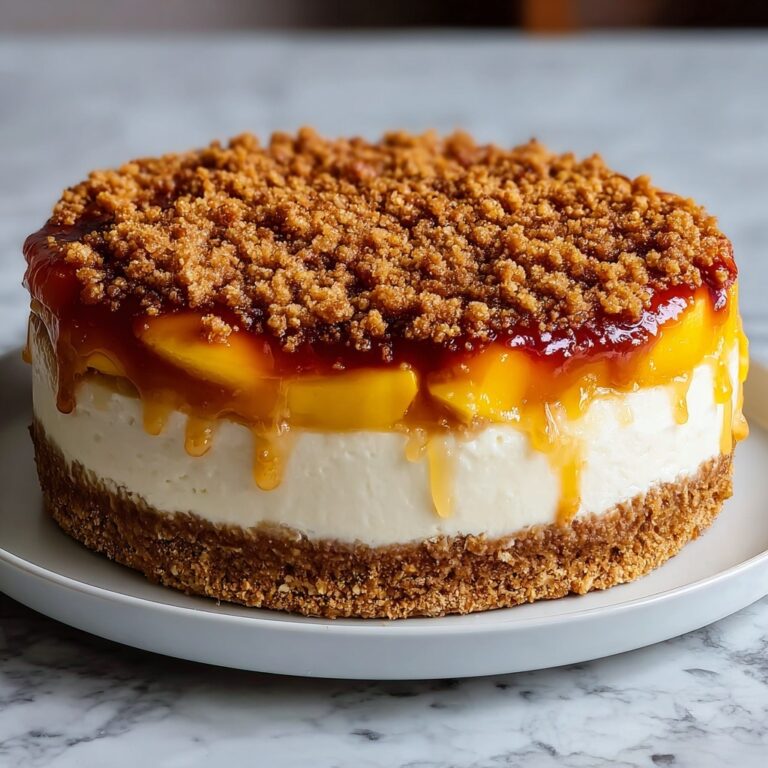 Peach Cobbler Cheesecake: A Delicious Twist You’ll Love! Recipe