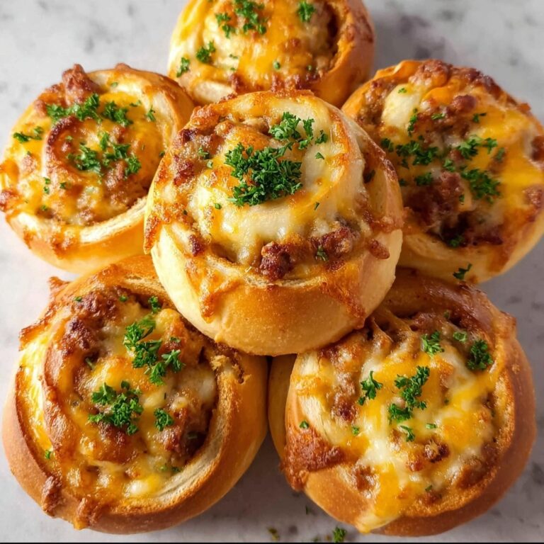 Easy Cheesy Breakfast Rolls Recipe