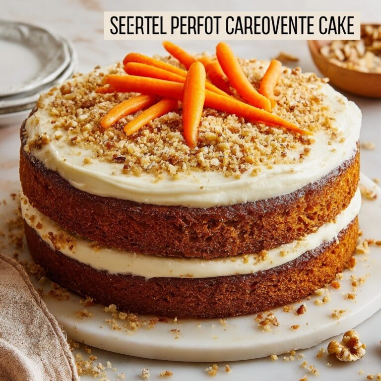 Classic Carrot Cake with Cream Cheese Frosting Recipe