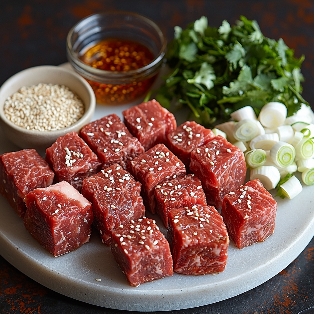 chocolate peppermint slice and bake cookies ingredients arranged neatly on a clean white marble surface: a softened block of unsalted butter with a small butter knife, a bowl of fine powdered sugar with a small wooden scoop, a single whole large brown egg, small glass bottles of vanilla extract and peppermint extract with cork stoppers, a wooden bowl filled with sifted all-purpose flour, a separate small bowl of rich dark cocoa powder, a tiny dish of fine salt crystals, a rustic ceramic bowl overflowing with semi-sweet mini chocolate chips, a mound of roughly chopped creamy white chocolate chunks next to a small glass container of clear shiny coconut oil, and three crushed candy canes with visible red and white shards scattered artfully near the white chocolate; natural soft daylight illuminating the ingredients to highlight smooth, powdery, creamy, and crunchy textures; subtle shadows for depth, minimalistic and clean arrangement with some ingredients spilling slightly for natural effect, neutral background to emphasize color contrast between white, deep brown, red, and creamy tones, overhead shot, top down view, flat lay photography, professional food styling --ar 1:1 --q 2 --s 750 --v 6.1