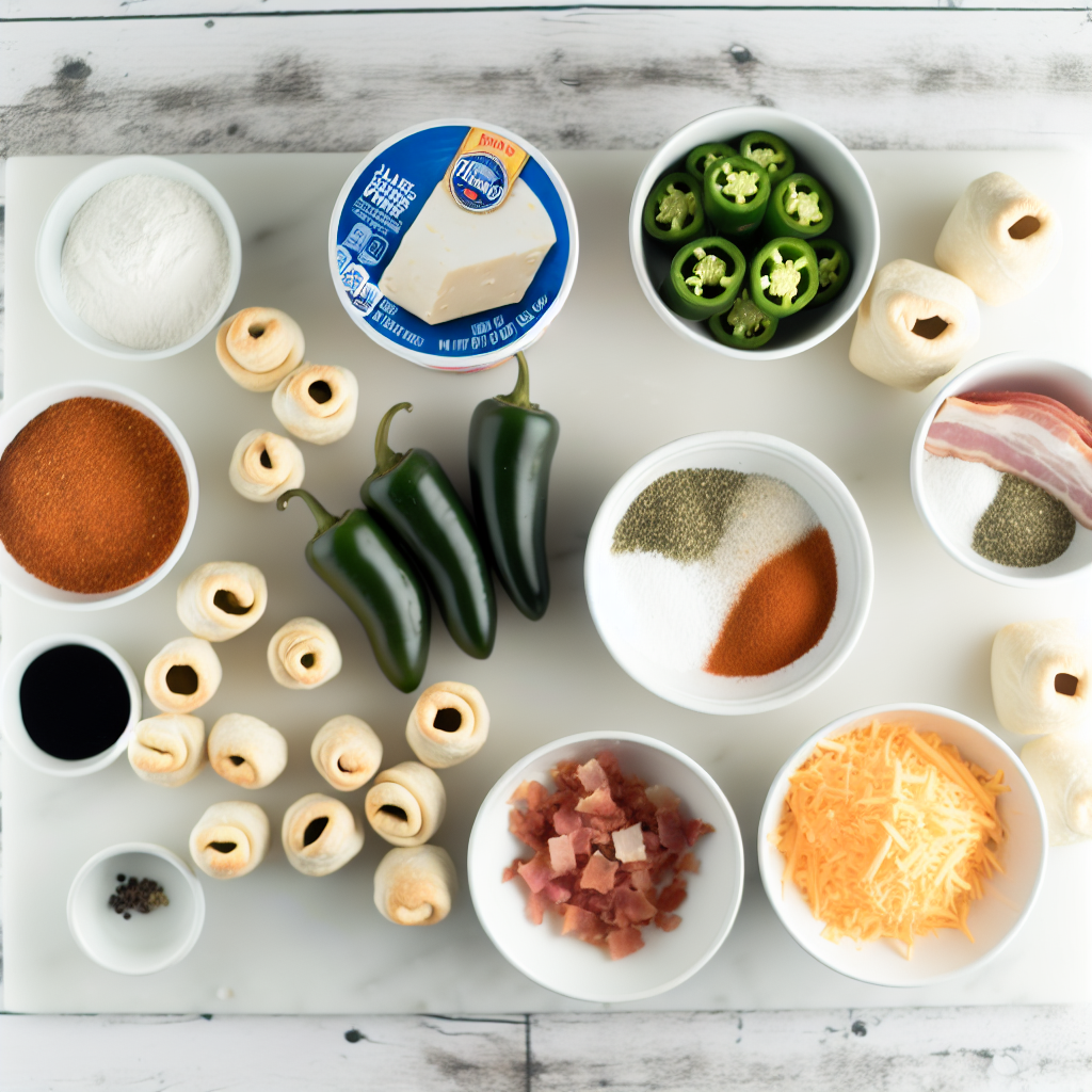 Jalapeño Popper Pigs in a Blanket Recipe - Recipe Image