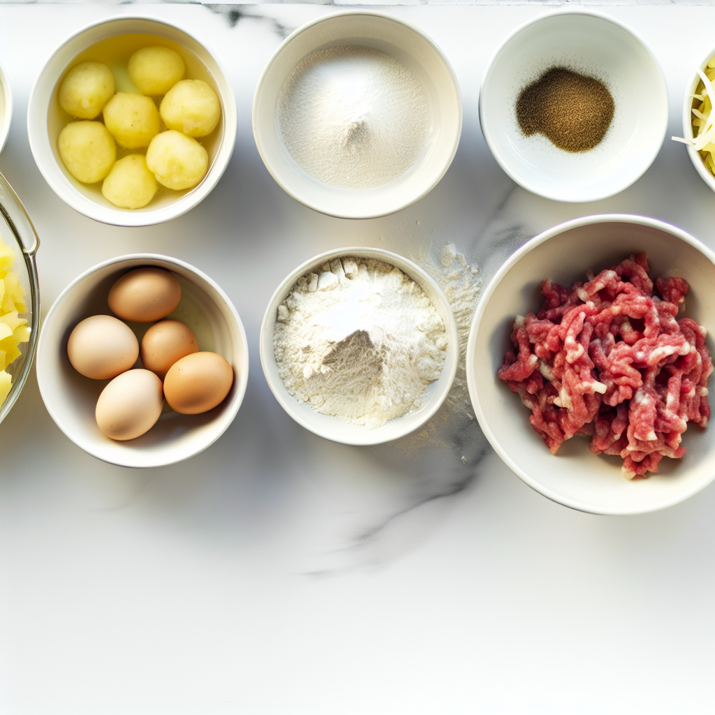 Golden Potato Pancakes Stuffed with Savory Beef and Melty Cheese Recipe - Recipe Image