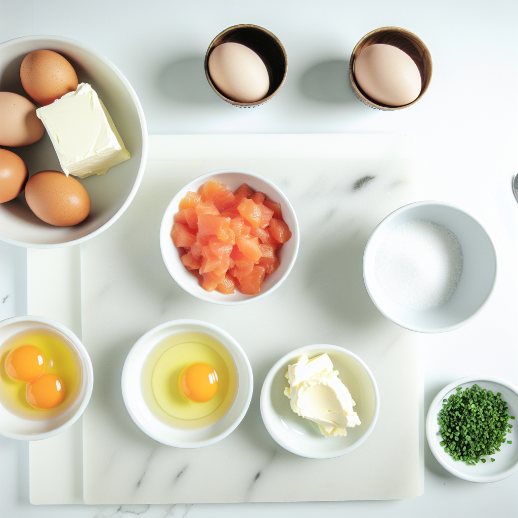 Smoked Salmon Scrambled Eggs Recipe - Recipe Image