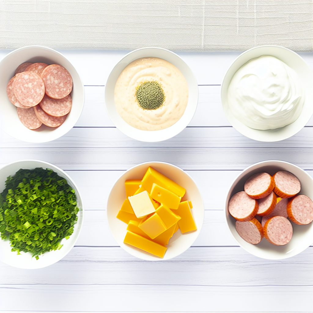 Football Dip with Sausage, Rotel, and Cream Cheese Recipe - Recipe Image