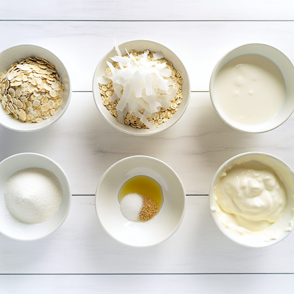 Coconut Cream Pie Overnight Oats Recipe - Recipe Image