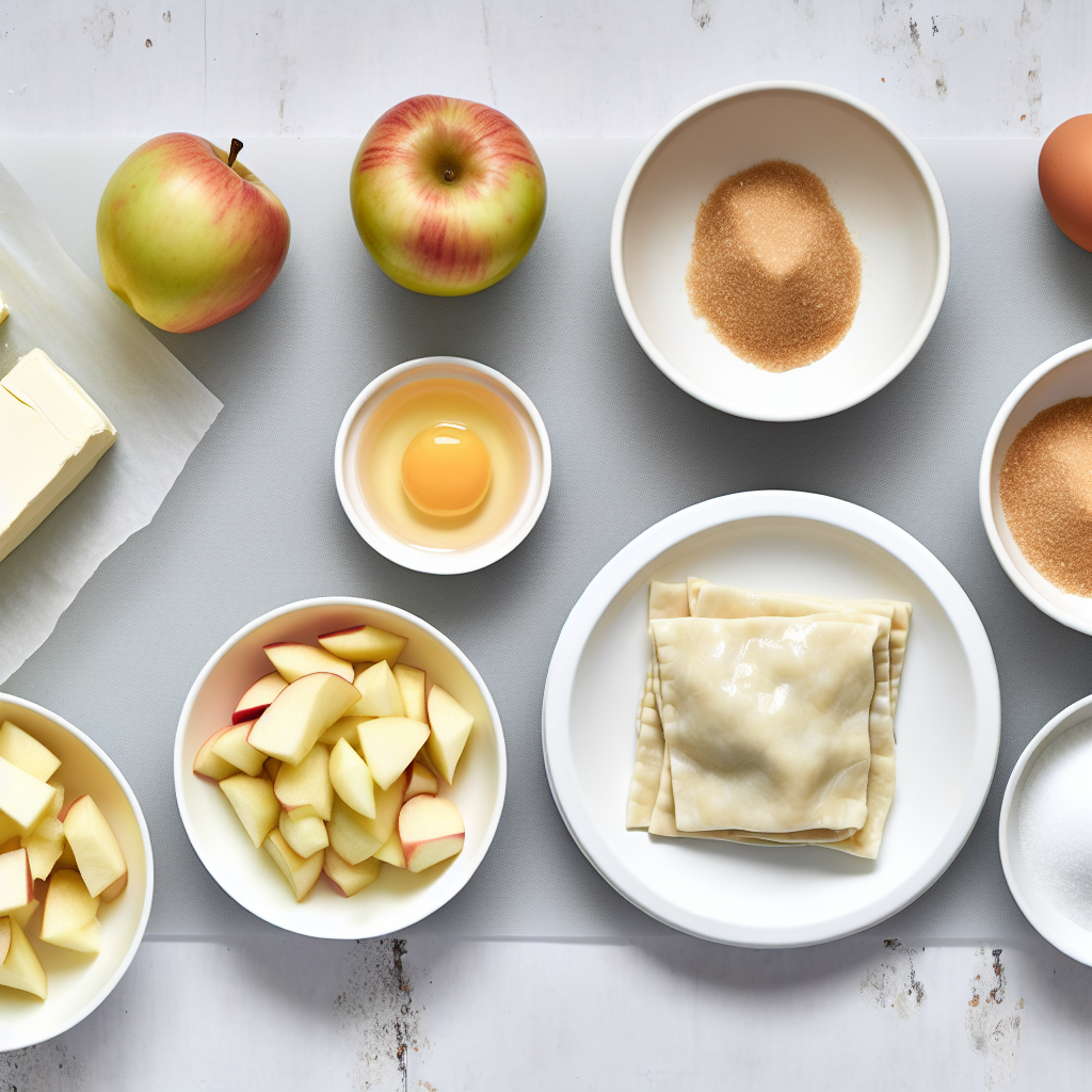 Apple Turnovers with Puff Pastry Recipe - Recipe Image