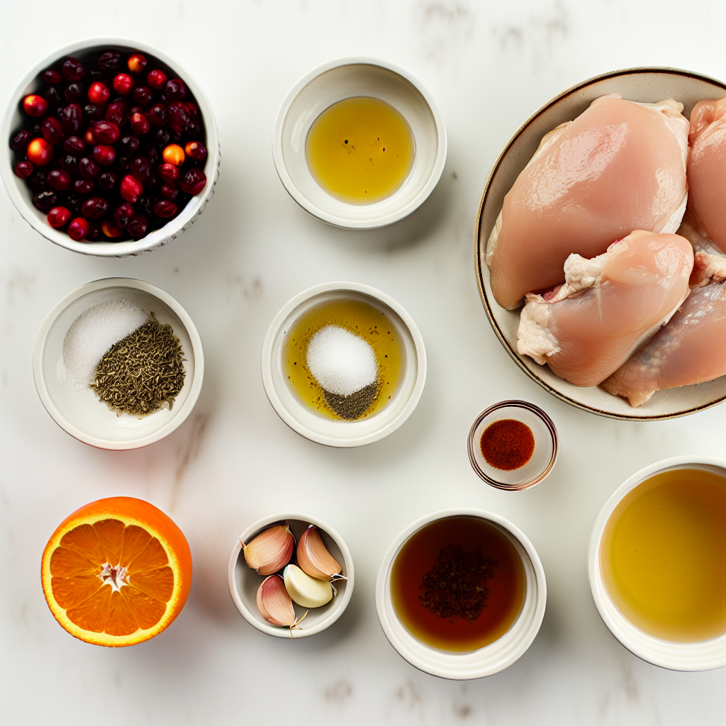 Cranberry Orange Chicken Recipe - Recipe Image