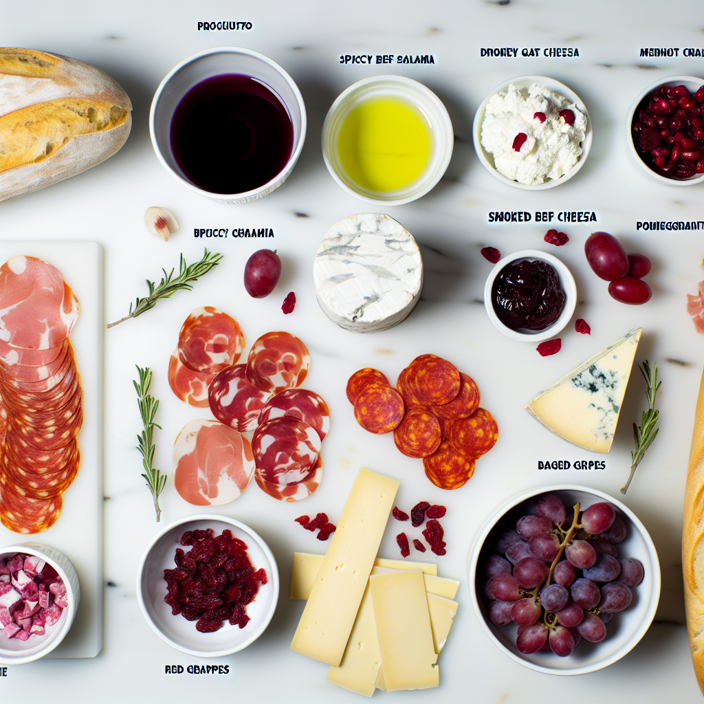 The Crimson Crest Board Recipe - Recipe Image