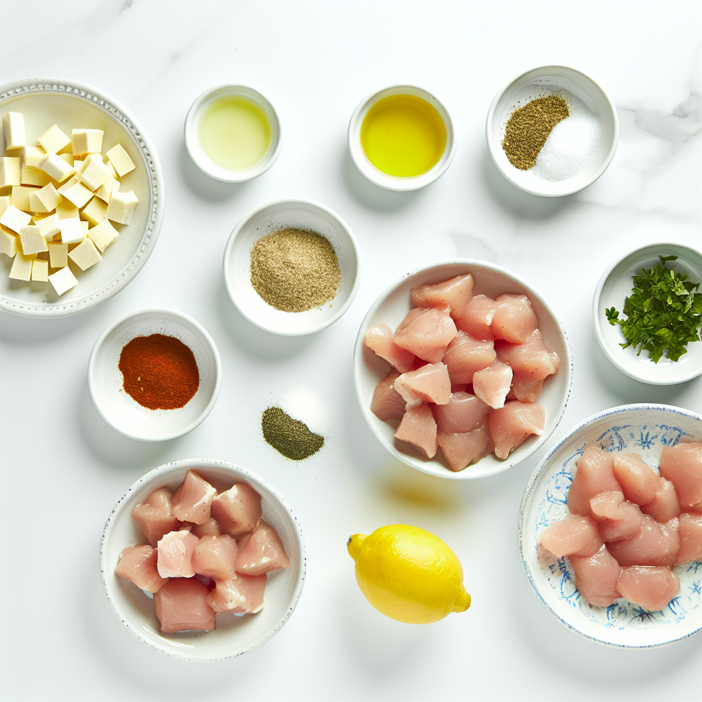 Garlic Parmesan Chicken Skewers Recipe - Recipe Image