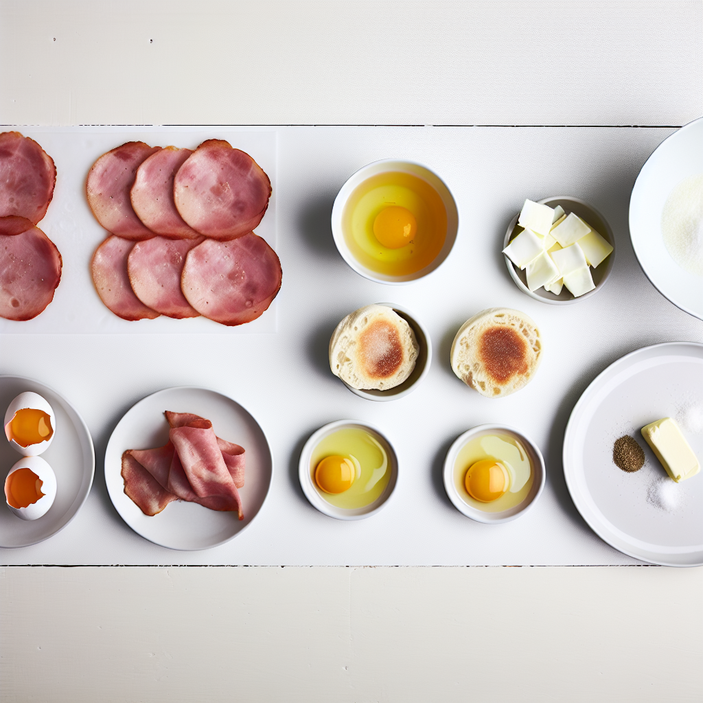 Eggs Benedict with Hollandaise Sauce Recipe - Recipe Image