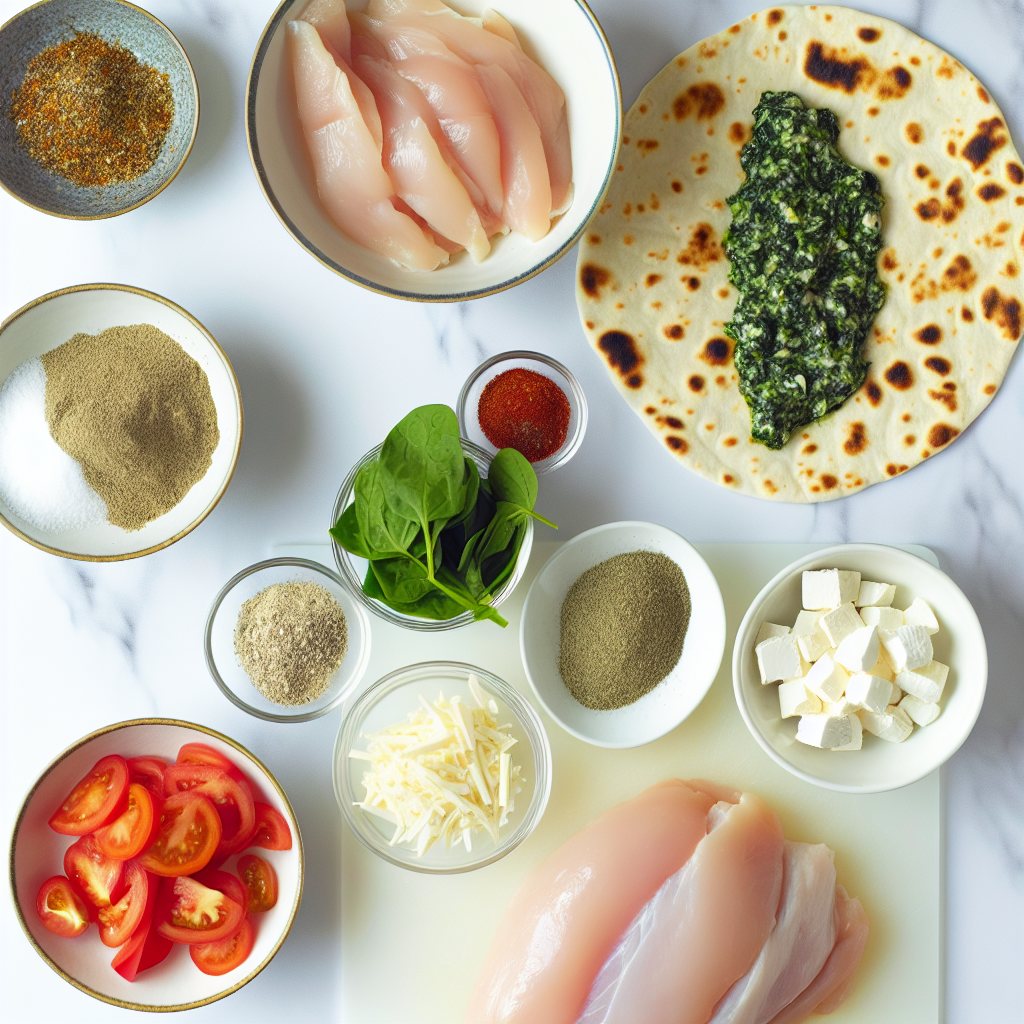 Chicken Pesto Flatbread Recipe - Recipe Image