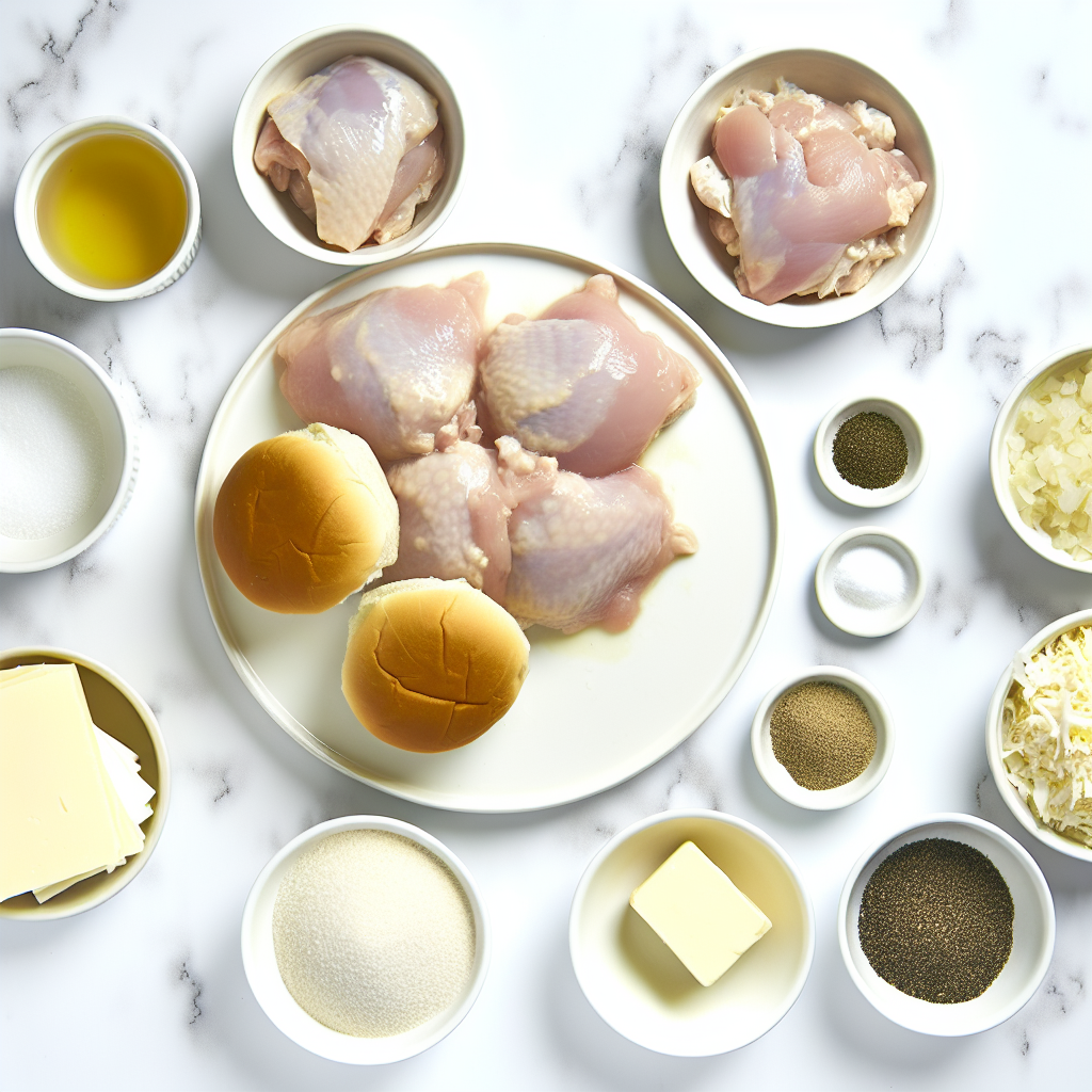 Alabama Chicken Sliders Recipe - Recipe Image