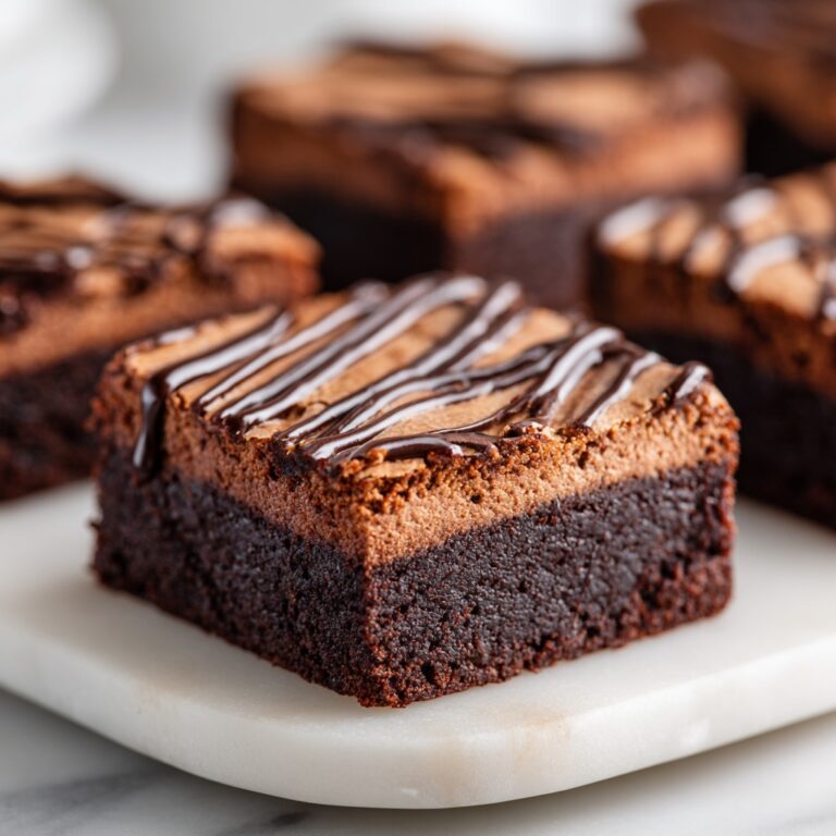 Indulgent Flourless Greek Yogurt Brownies Recipe