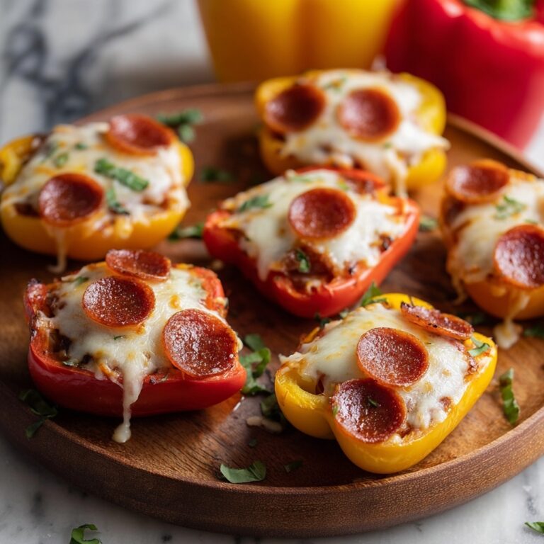 Mini Pepper Pizzas Recipe