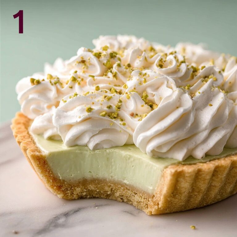 Pistachio Cream Pie: A Rich, Nutty Dessert to Bake at Home Recipe