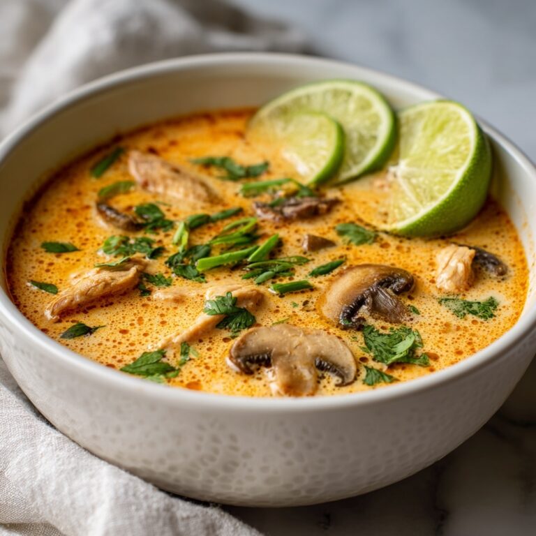 Tom Kha Gai: Quick and Creamy Thai Coconut Chicken Soup Recipe