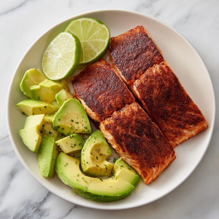 Cajun Salmon with Fresh Avocado Salsa Recipe