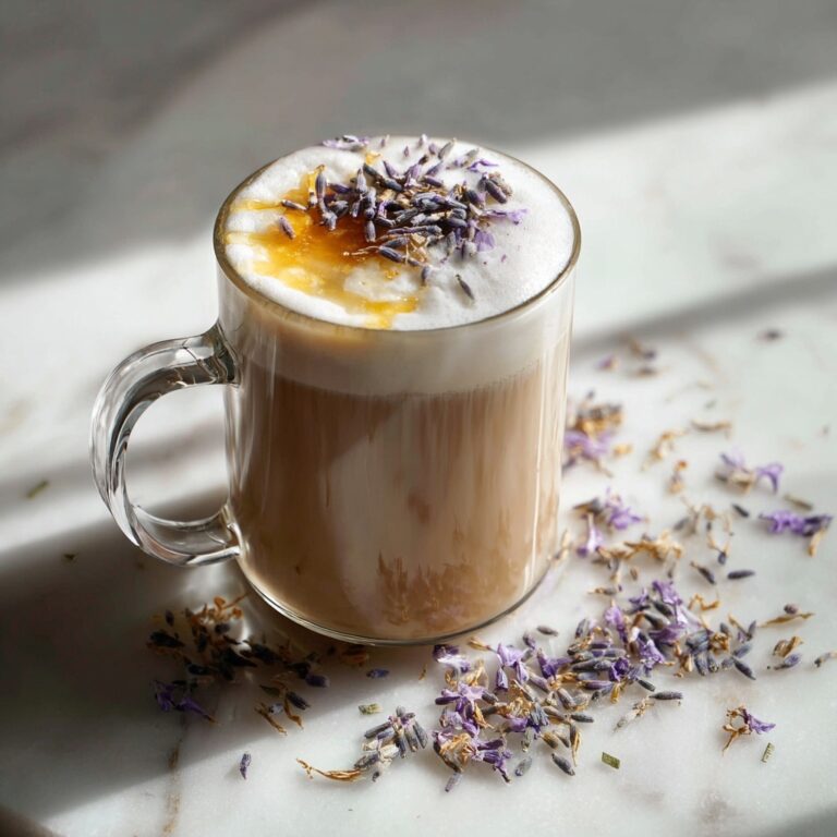 Honey Lavender Latte Recipe