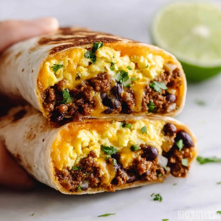 High-Protein Breakfast Burrito Recipe