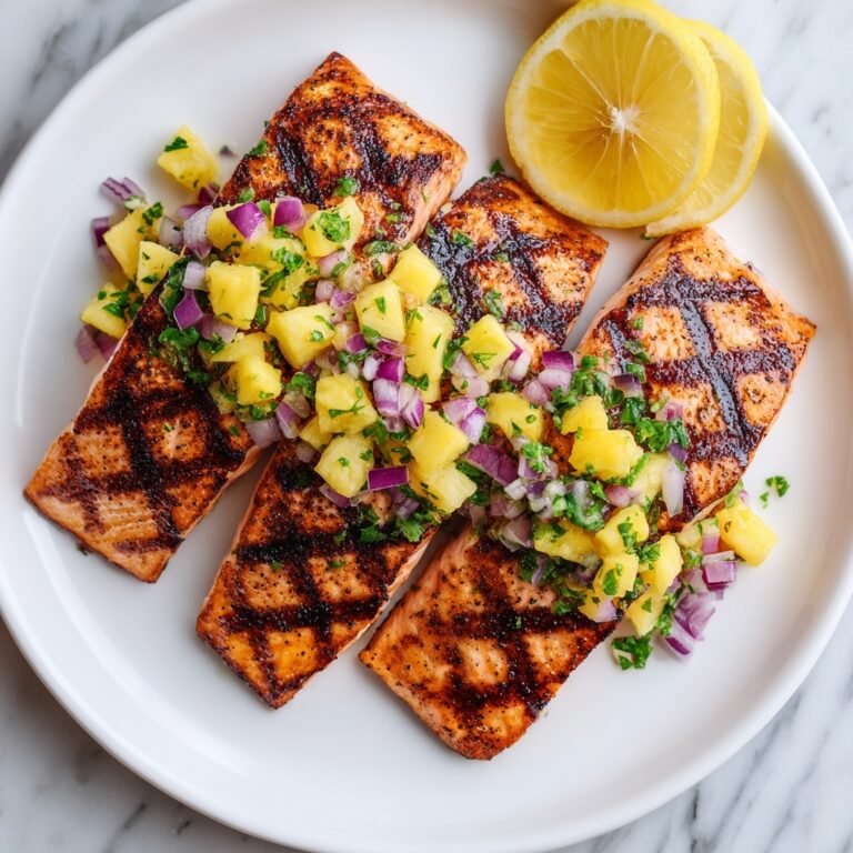 Easy Grilled Salmon with Mango Salsa Recipe