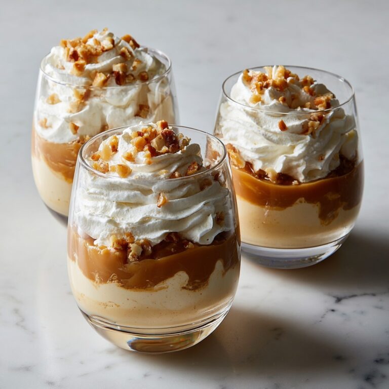 Salted Caramel Puddings Recipe