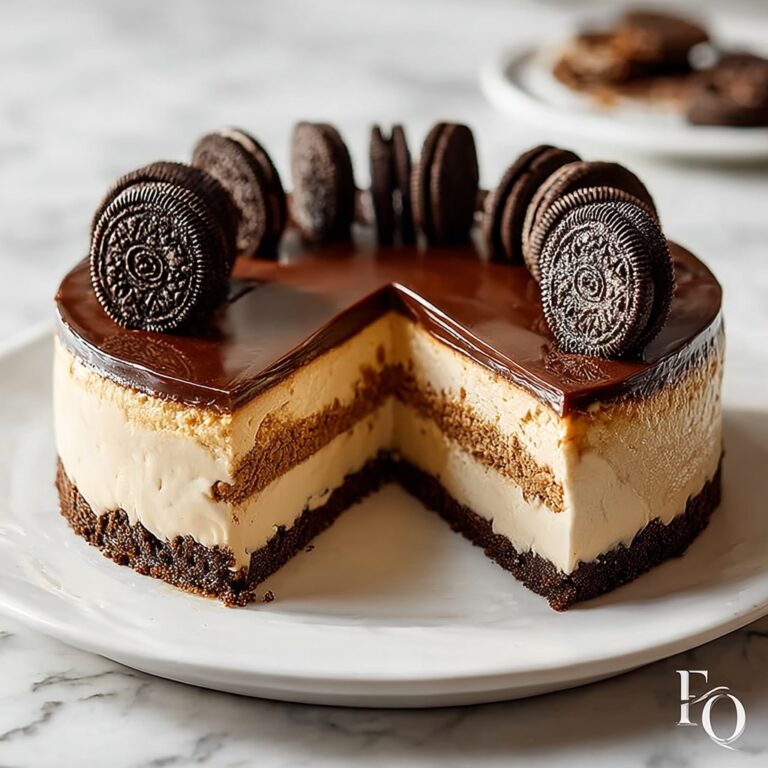 Kahlua Cheesecake with Oreo Crust Recipe