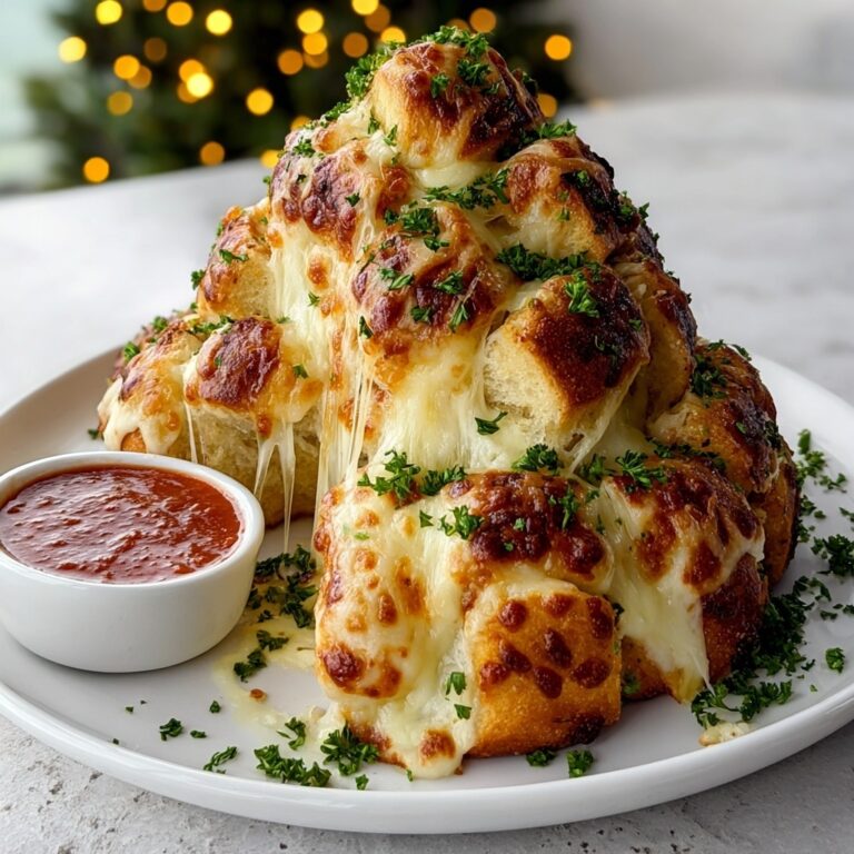 Irresistible Cheesy Christmas Tree Bread Recipe