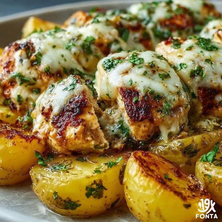 Creamy Garlic Cheesy Chicken and Potatoes: An Incredible Ultimate Recipe