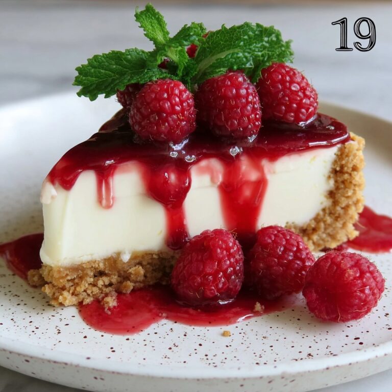 Dreamy Raspberry Cheesecake Recipe