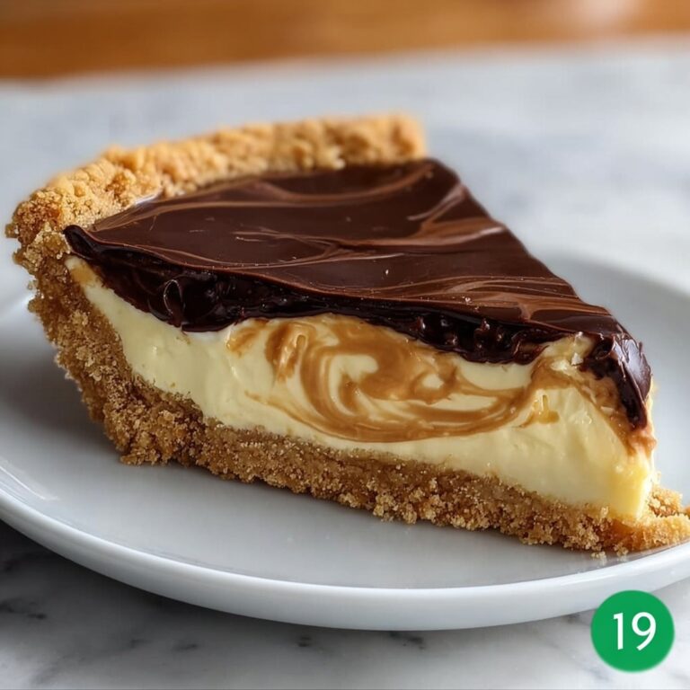 Boston Cream Pie Cheesecake with Chocolate Ganache Recipe