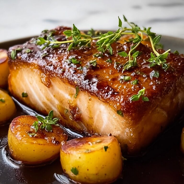 Bourbon Peach Roasted Salmon Recipe
