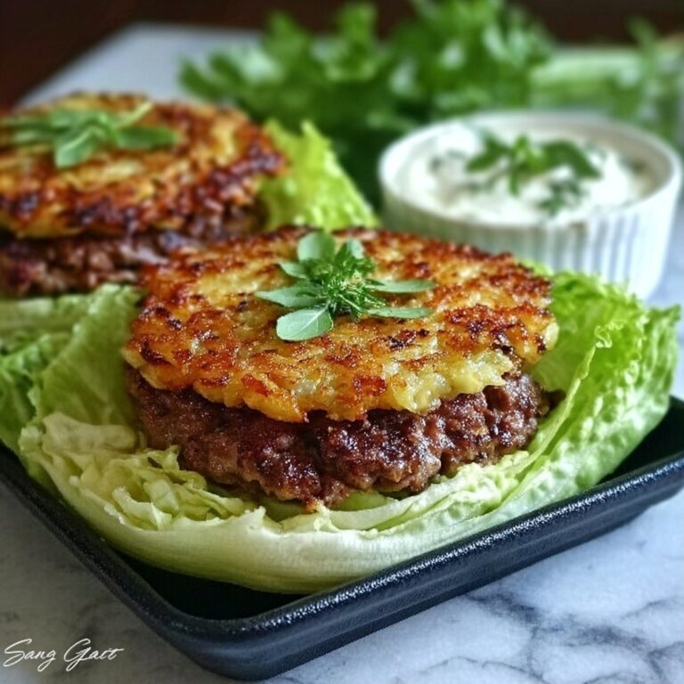 Ultimate Oven-Baked Cabbage Burgers Recipe