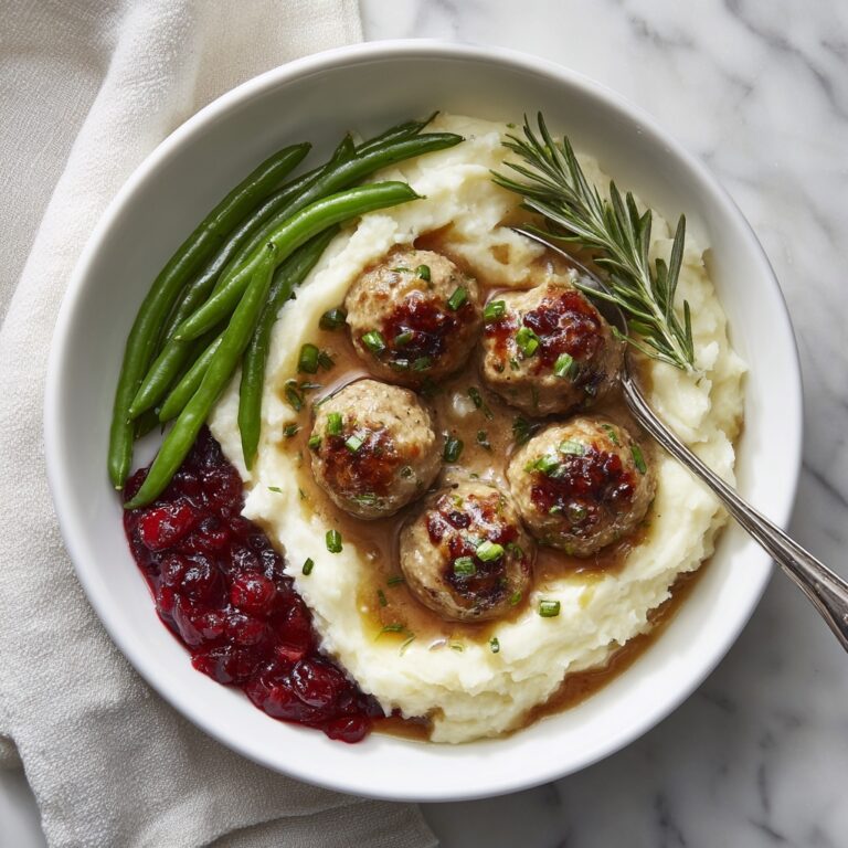 Turkey and Stuffing Meatballs Recipe