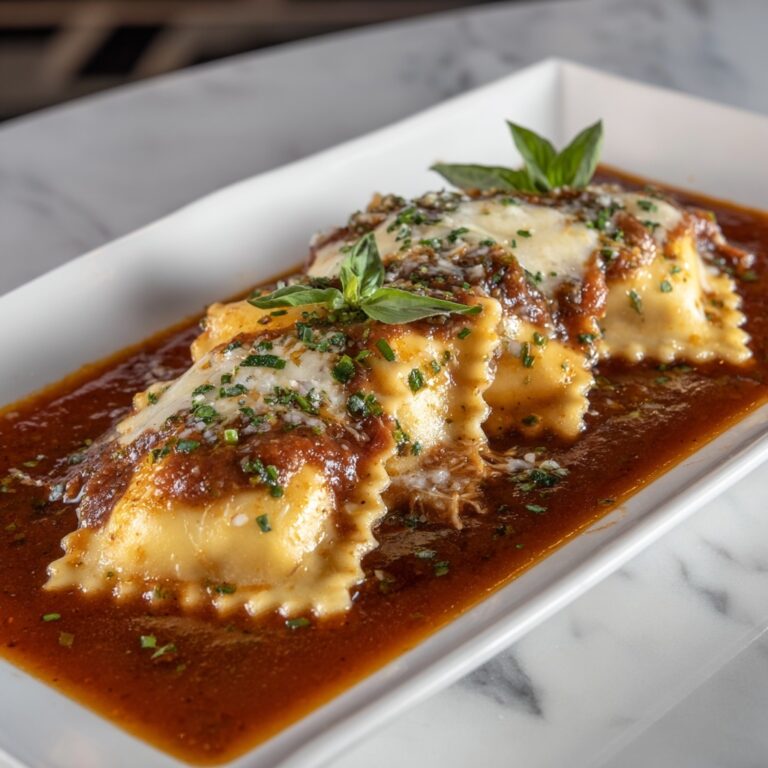 3 Ingredient Baked Ravioli (A.K.A. Lazy Lasagna) Recipe