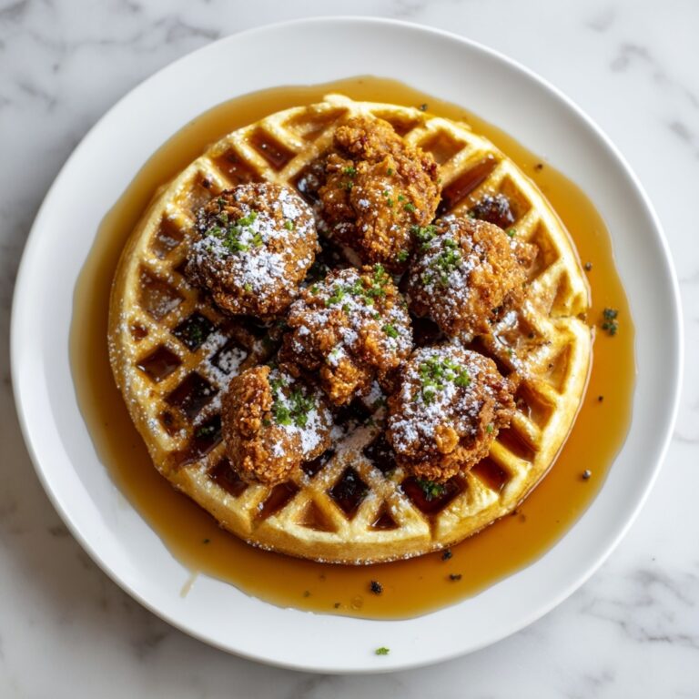 Crispy Chicken Waffles Delight for a Perfect Brunch! Recipe