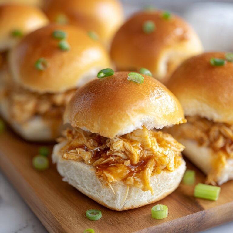 Hawaiian Roll Buffalo Chicken Sliders Recipe