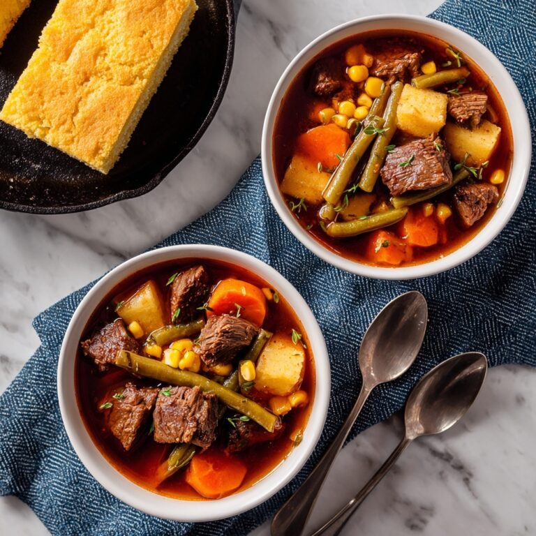 Instant Pot Vegetable Beef Soup Recipe
