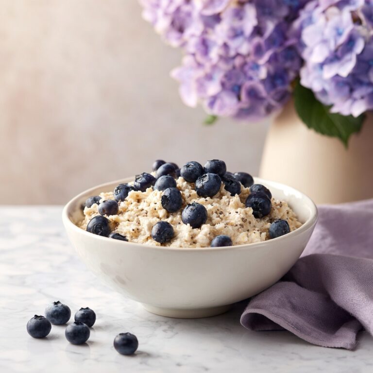 Dairy-Free Blueberry Protein Overnight Oats Recipe
