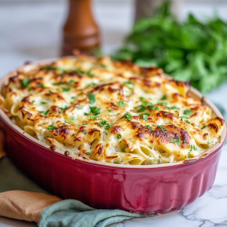 Best Chicken Alfredo Casserole Recipe