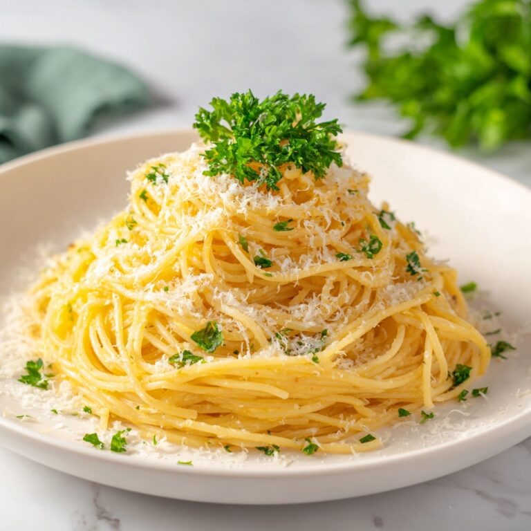 Creamy Garlic Parmesan Pasta Recipe