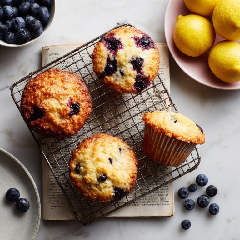 Lemon Blueberry Muffins Recipe