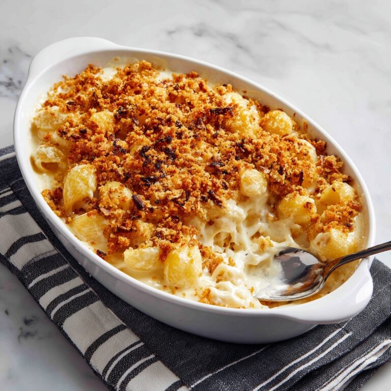 Creamy Baked Mac and Cheese Recipe