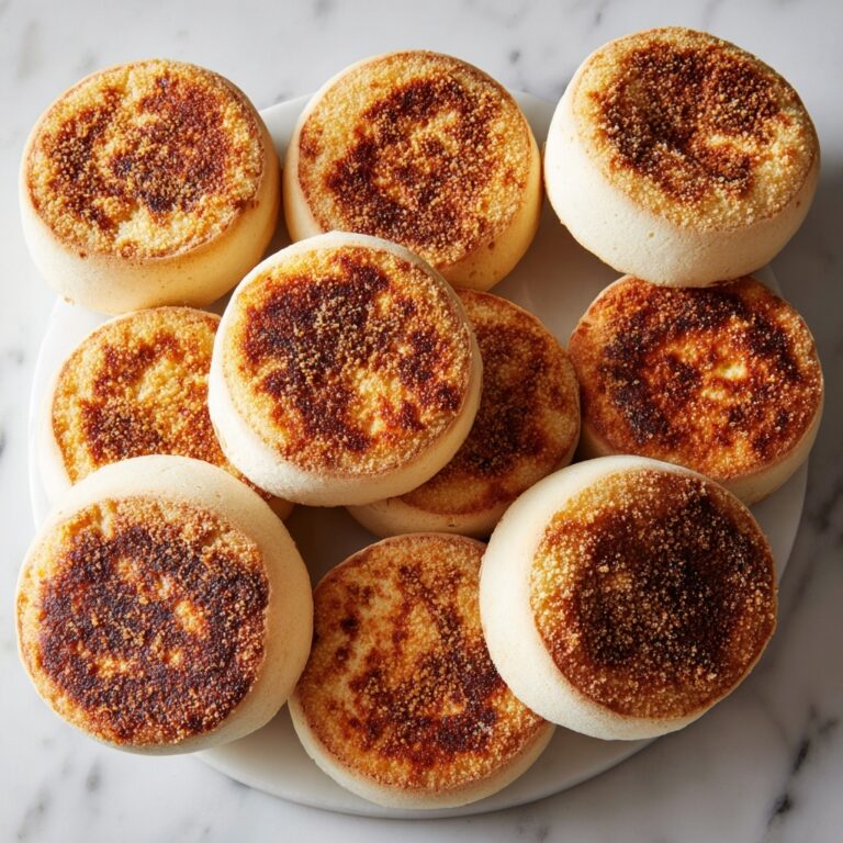 Sourdough English Muffins Recipe