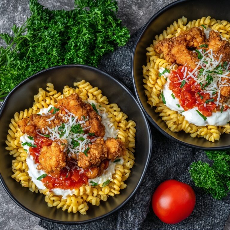 Easy High Protein Chicken Parmesan Bowl Recipe